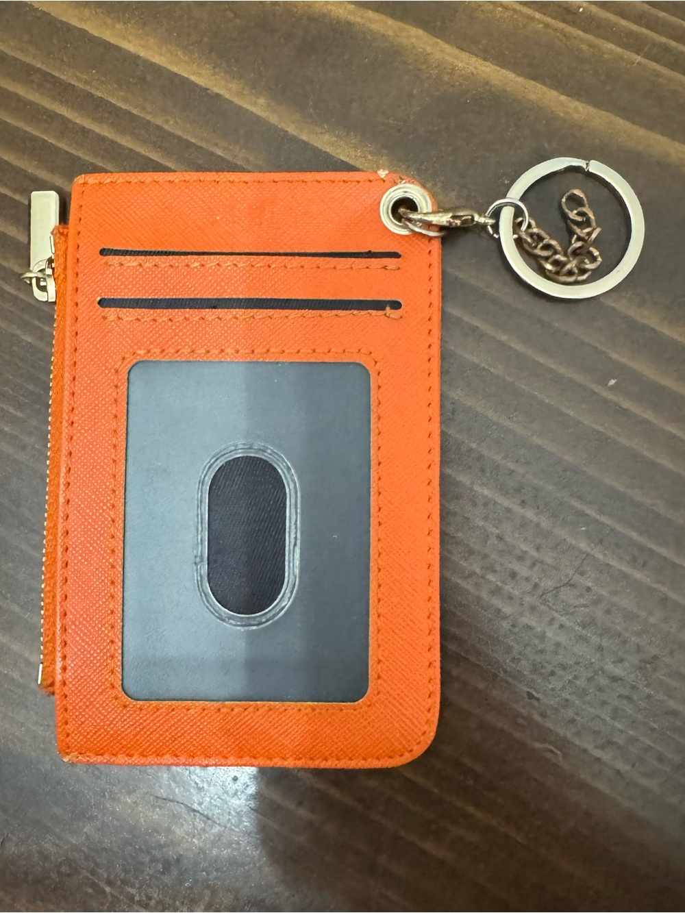 Card holder keychain